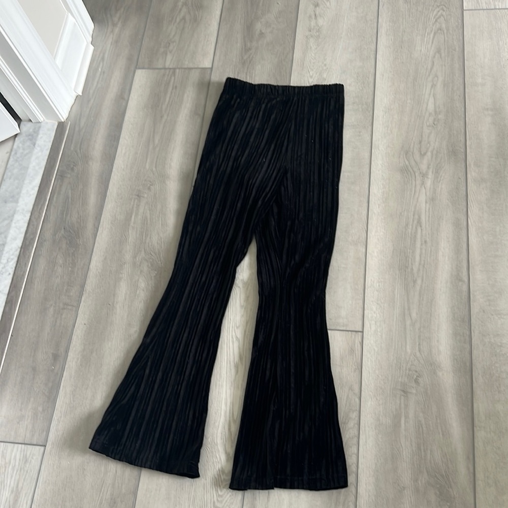 WILD FABLE Black Velvet Flares